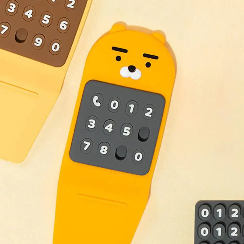 Kakao Friends - Number Dashboard License Plate - Kakao Friends - number plate - Harumio
