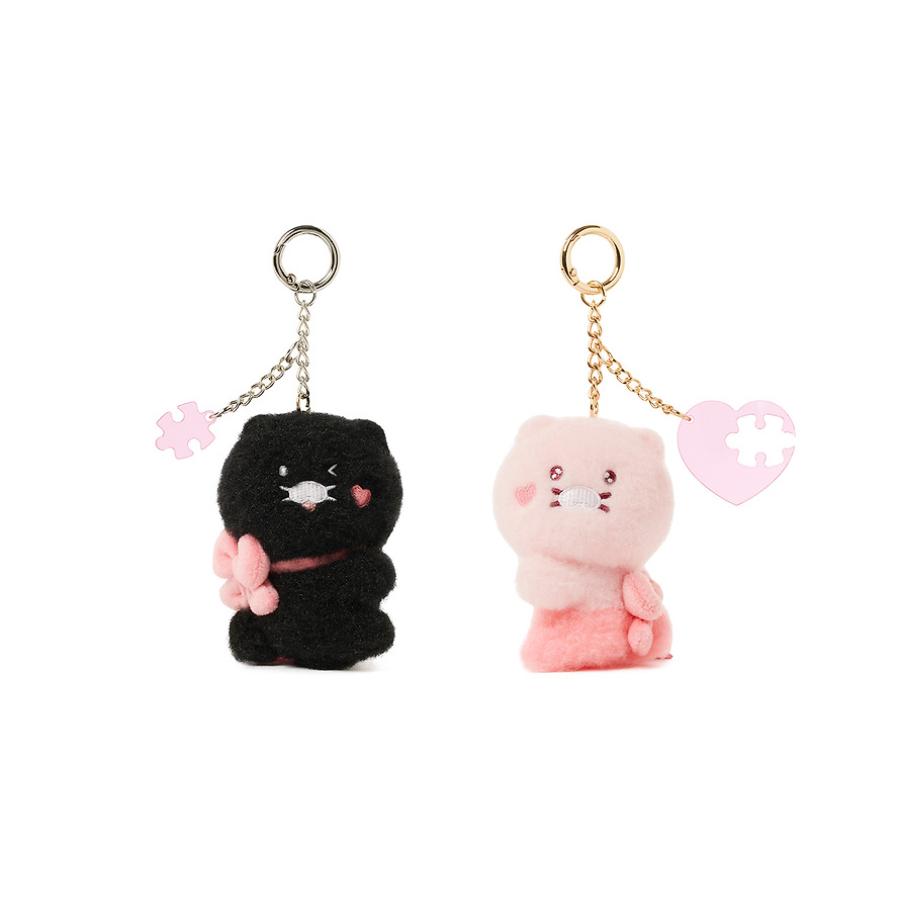 Kakao Friends - Black Choon Magnet Doll Keyring Set (Choonsik)