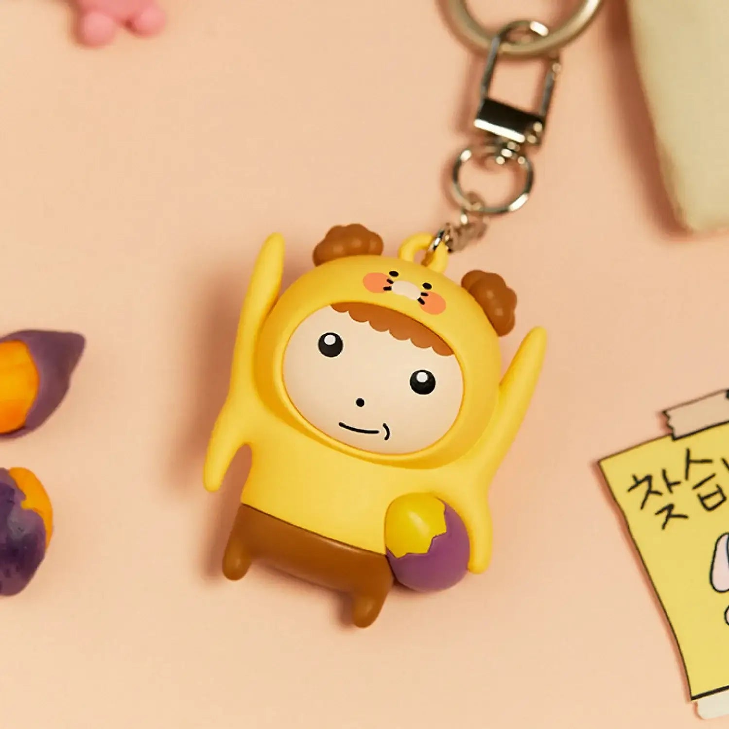 Maru Is a Puppy x Kakao Friends - Maru Figure Keyring - Webtoon Friends - Figure Keyring - Harumio