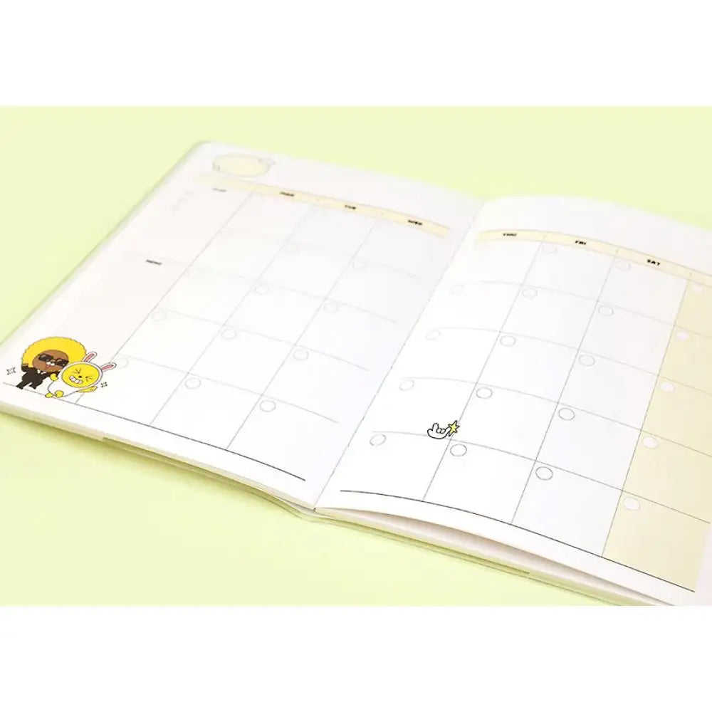 Kakao Friends - Seichee's A5 Monthly Planner - Kakao Friends - Planner - Harumio
