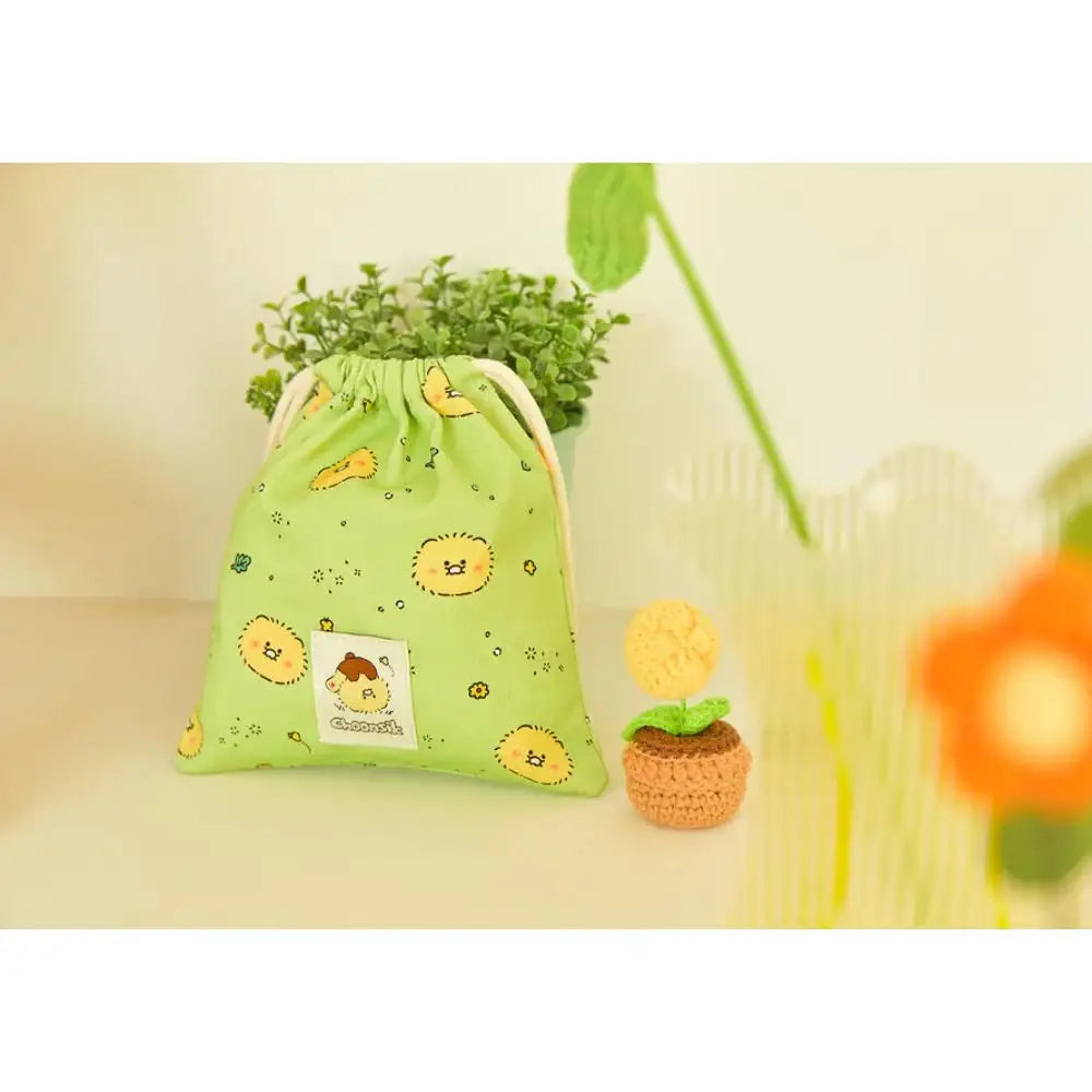 Kakao Friends - Choonsik Hairy Day String Pouch - Kakao Friends - Home & Living, Accessories - Harumio