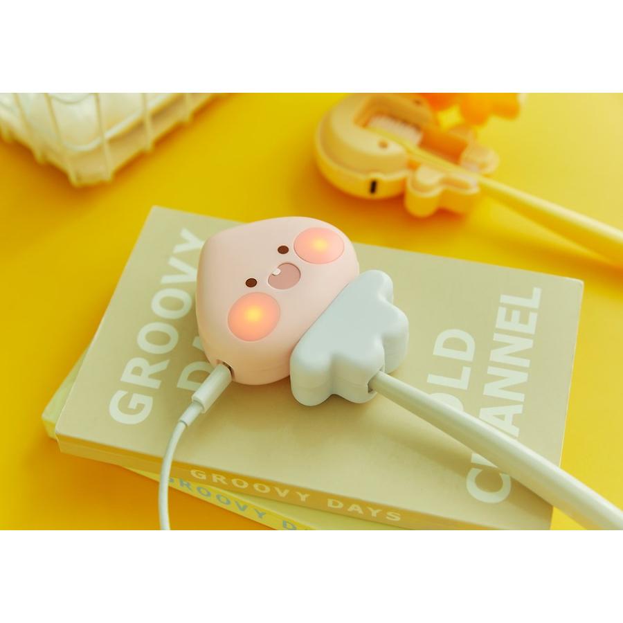 Kakao Friends - Little Apeach Blushing Cheeks Toothbrush Sterilizer