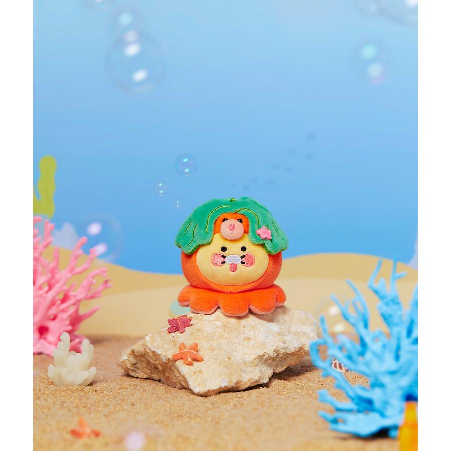 Kakao Friends - FRIENDZOO Marine Animal Random Doll Keyring (Choonsik)