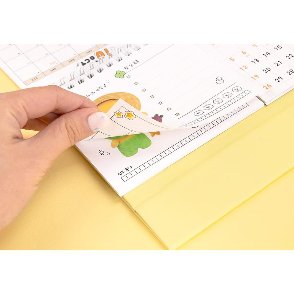 Kakao Friends - Choonsik 2025 Photo Twin Desk Calendar - Kakao Friends - Calendar - Harumio