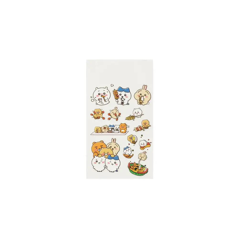 CHIIKAWA x Kakao Friends - Ryan & Choonsik Transparent Sticker - Kakao Friends - Sticker - Harumio