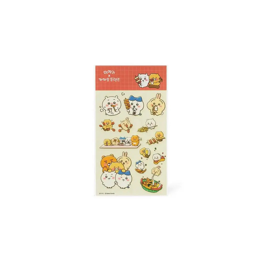 CHIIKAWA x Kakao Friends - Ryan & Choonsik Transparent Sticker - Kakao Friends - Sticker - Harumio