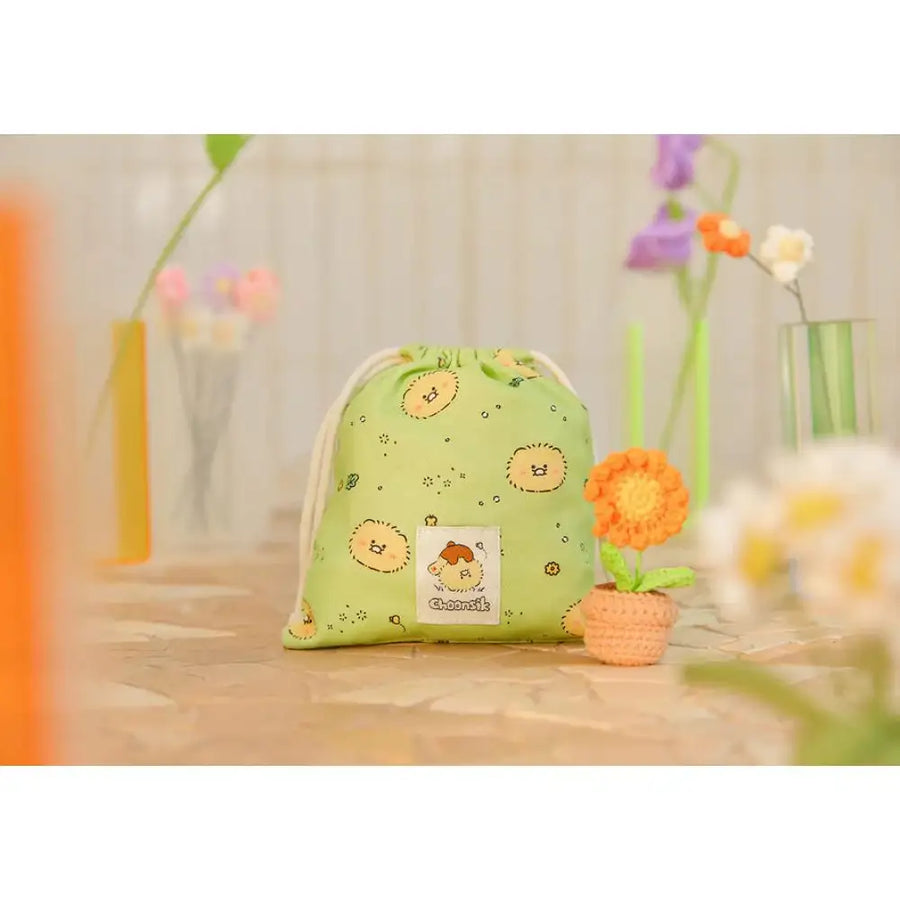 Kakao Friends - Choonsik Hairy Day String Pouch - Kakao Friends - Home & Living, Accessories - Harumio