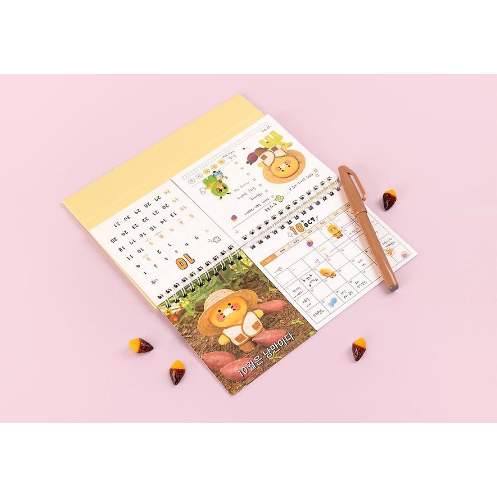 Kakao Friends - Choonsik 2025 Photo Twin Desk Calendar - Kakao Friends - Calendar - Harumio