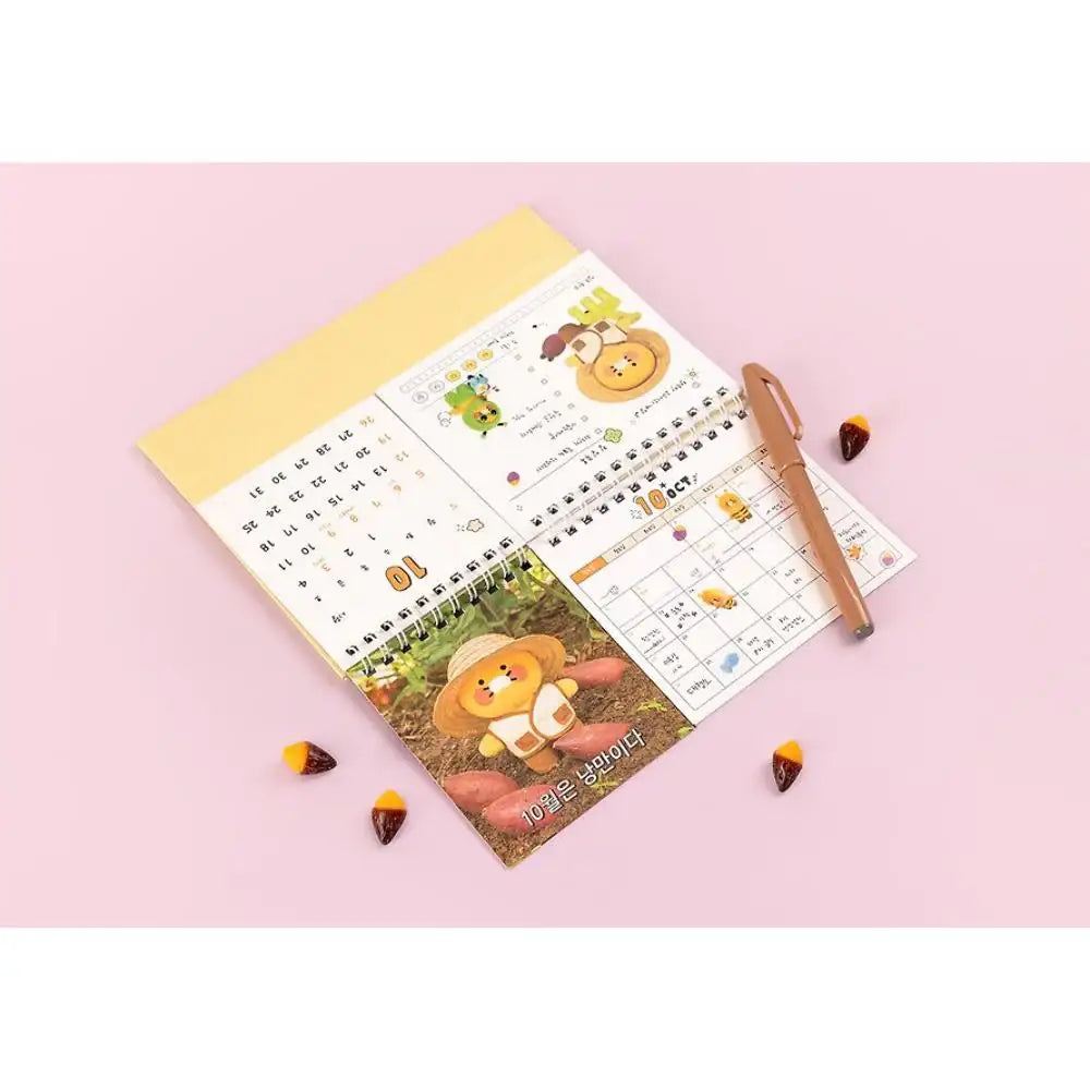 Kakao Friends - Choonsik 2025 Photo Twin Desk Calendar - Kakao Friends - Calendar - Harumio