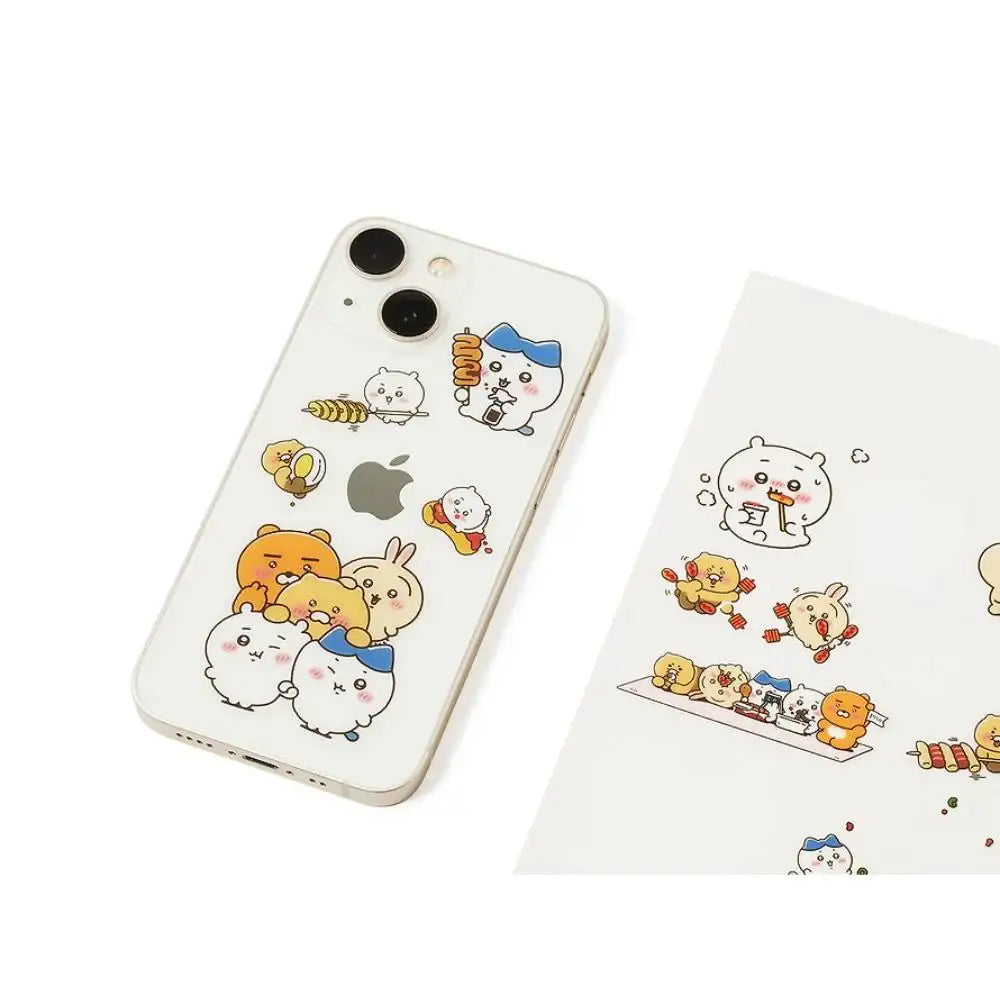 CHIIKAWA x Kakao Friends - Ryan & Choonsik Transparent Sticker - Kakao Friends - Sticker - Harumio