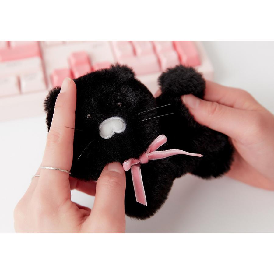 Kakao Friends - Black Choon Mini Doll Keyring (Choonsik)