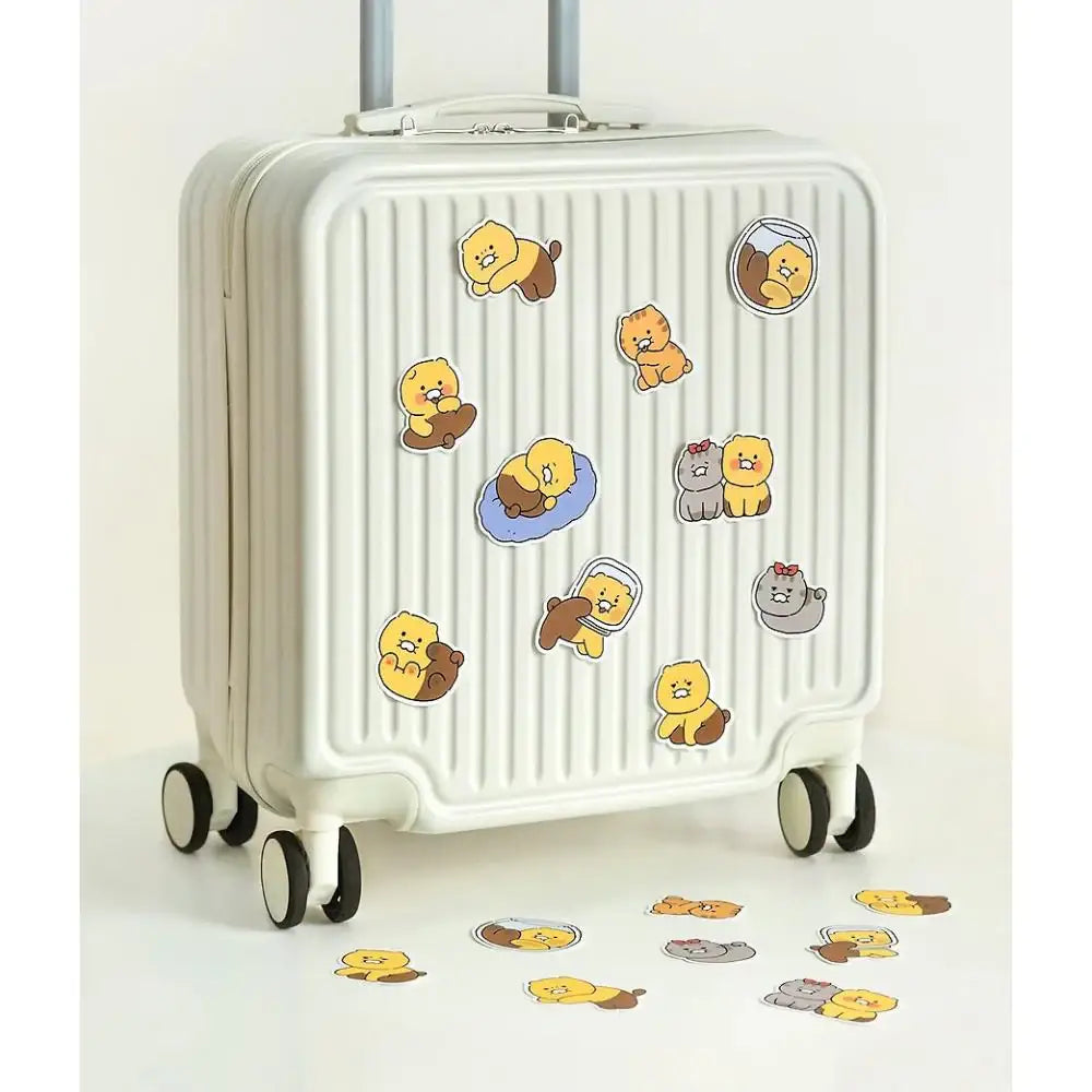 Kakao Friends - Choonsik Ordinary Big Point Removable Sticker Set - Kakao Friends - Sticker - Harumio