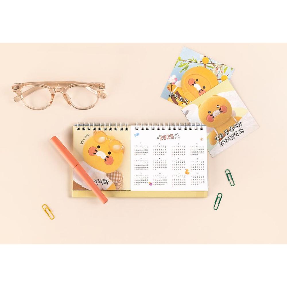 Kakao Friends - Choonsik 2025 Photo Twin Desk Calendar - Kakao Friends - Calendar - Harumio