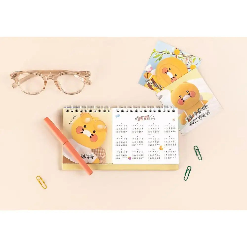Kakao Friends - Choonsik 2025 Photo Twin Desk Calendar - Kakao Friends - Calendar - Harumio