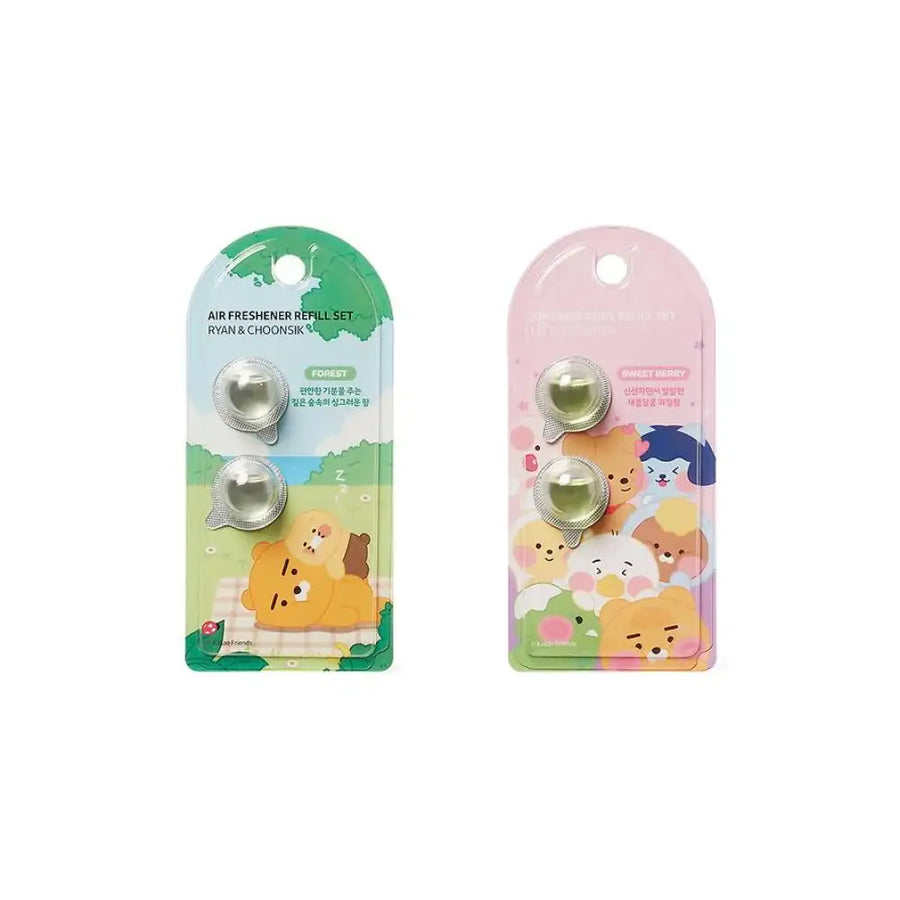 Kakao Friends - Vehicle Air Freshener Refill Set - Kakao Friends - Freshener - Harumio