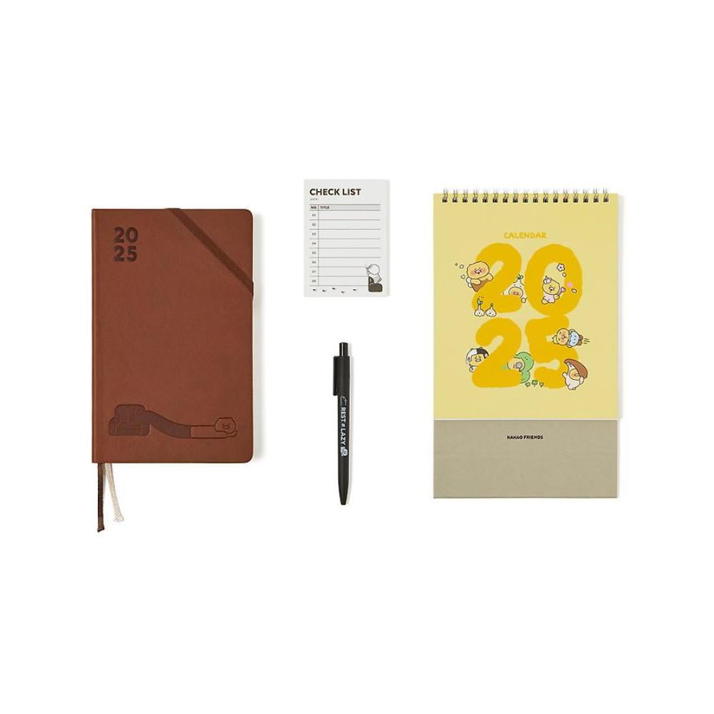 Kakao Friends - Choonsik 2025 Office Diary Set - Kakao Friends - Diary - Harumio