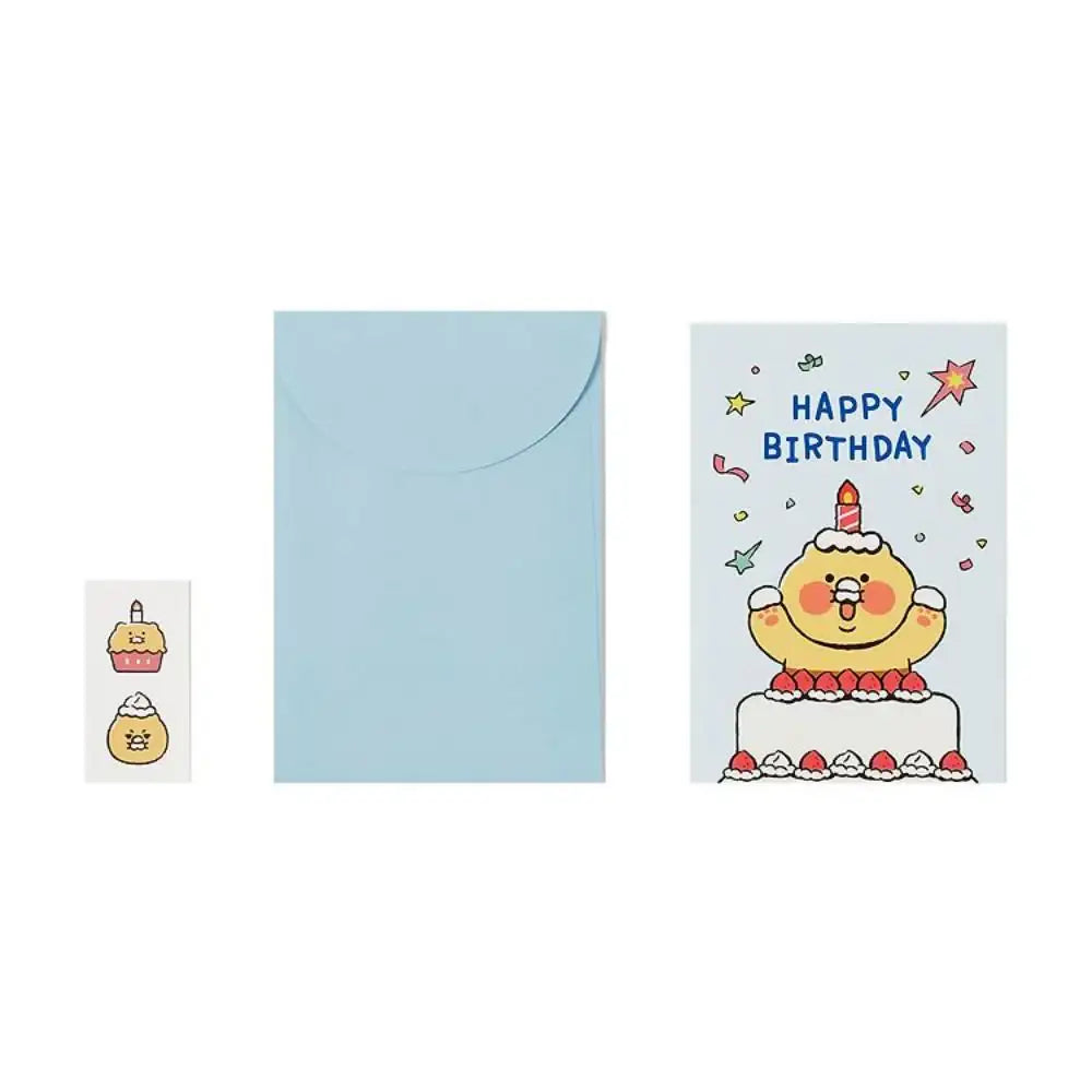 Kakao Friends - Choonsik Birthday Party Pop-up Card - Kakao Friends - Card - Harumio