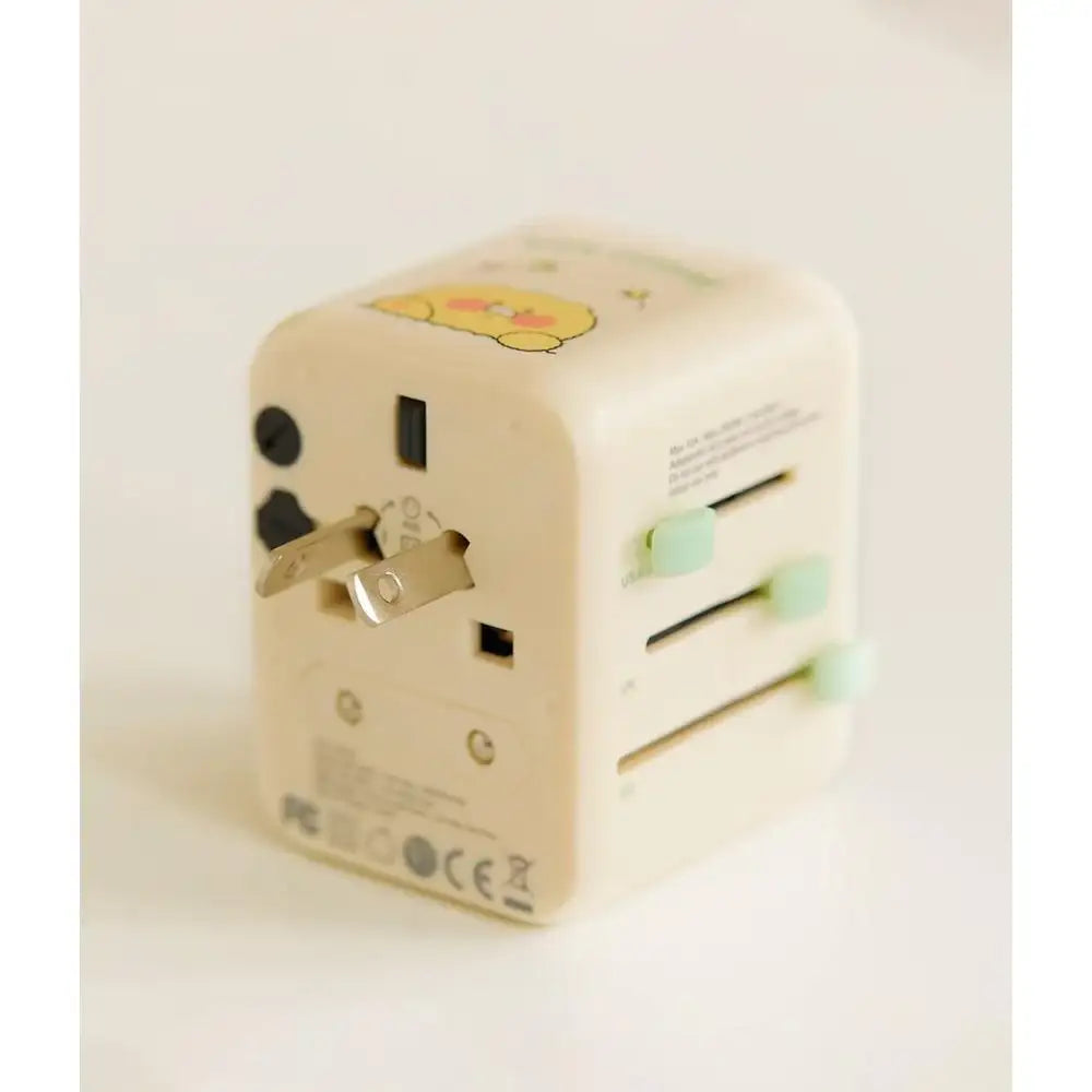 Kakao Friends - Choonsik Travel Multi-Adapter - Kakao Friends - multi adaptor - Harumio