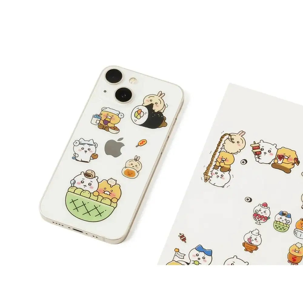 CHIIKAWA x Kakao Friends - Ryan & Choonsik Transparent Sticker - Kakao Friends - Sticker - Harumio