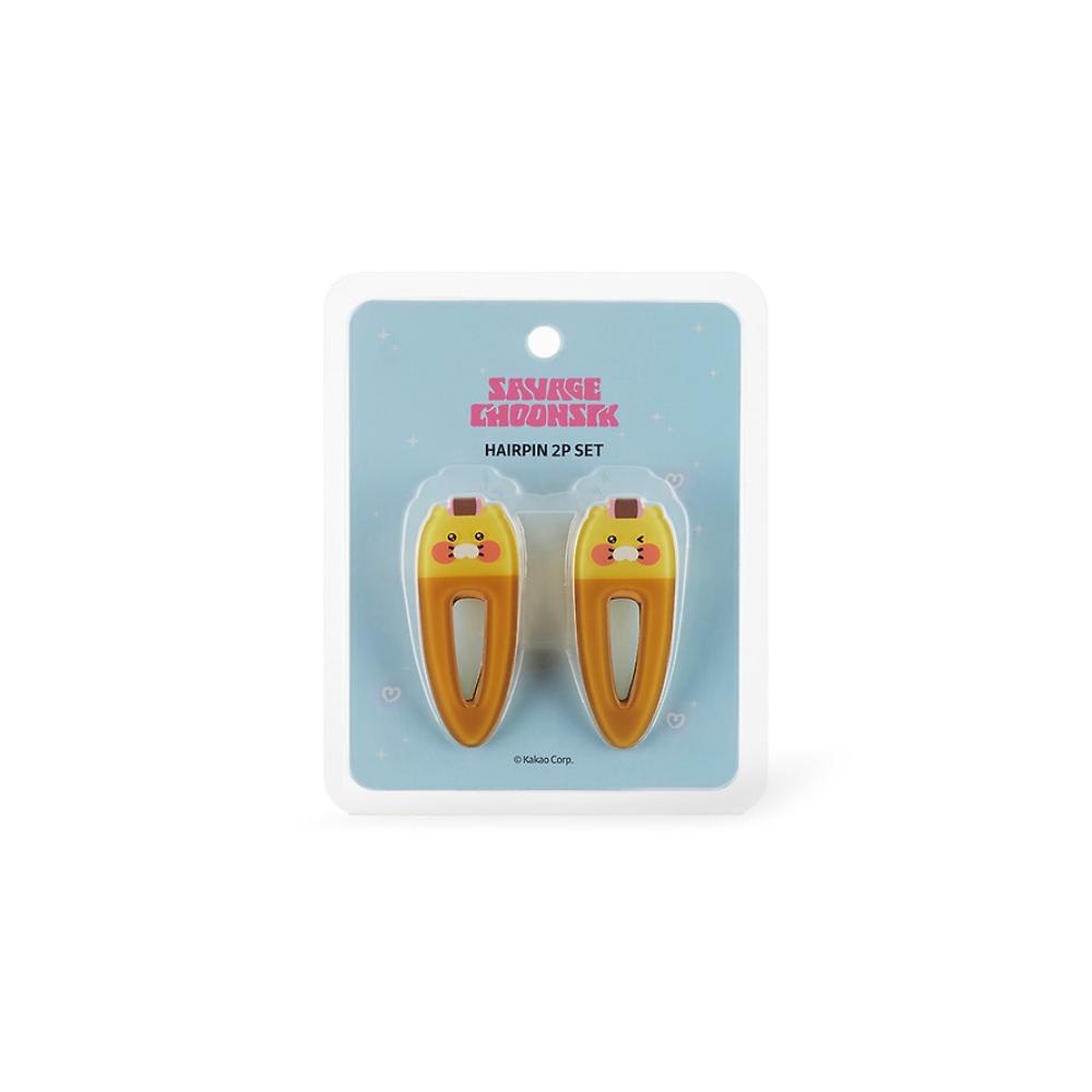 Kakao Friends - Savage Choonsik Clip Hairpin 2P Set