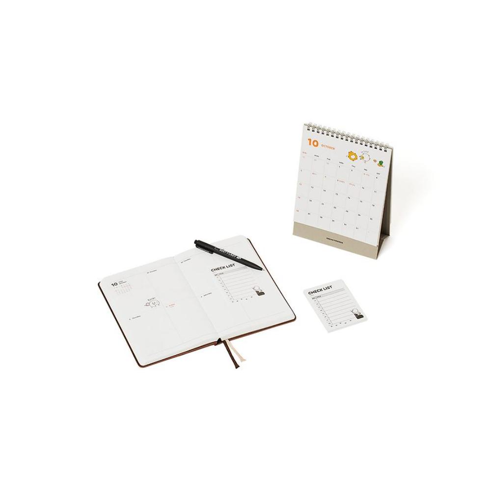 Kakao Friends - Choonsik 2025 Office Diary Set - Kakao Friends - Diary - Harumio