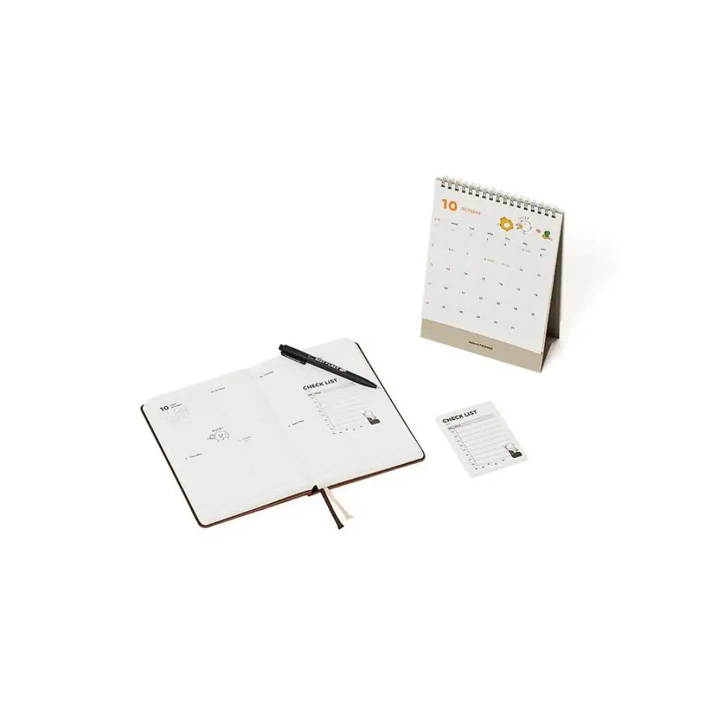 Kakao Friends - Choonsik 2025 Office Diary Set - Kakao Friends - Diary - Harumio