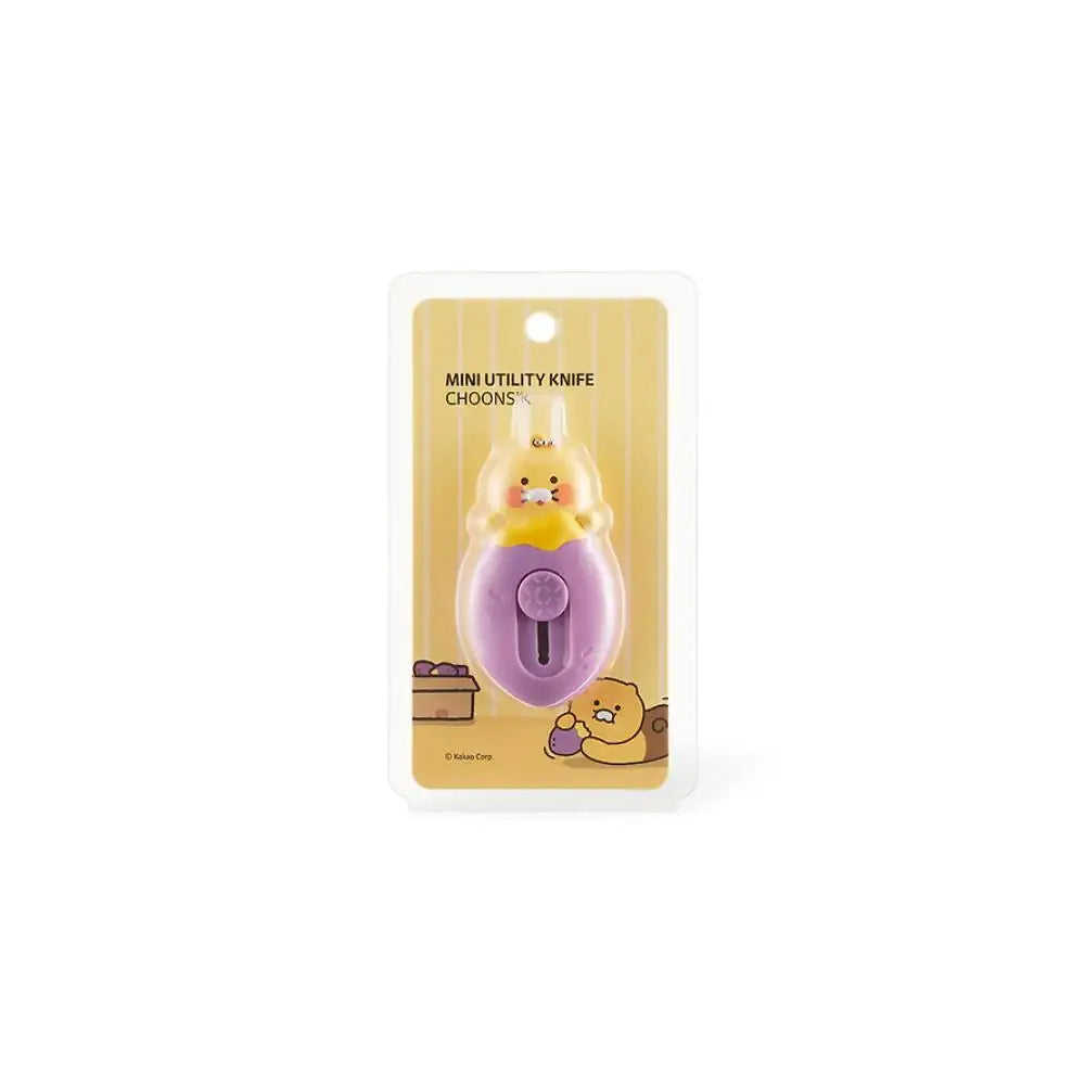 Kakao Friends - Choonsik Mini Utility Knife - Kakao Friends - Cutter Keyring - Harumio