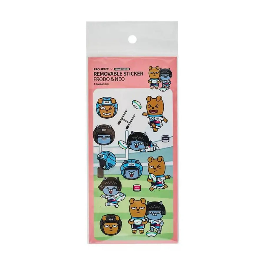 PRO-SPECS x Kakao Friends - Frodo & Neo Rugby Sticker Pack - Kakao Friends - Sticker - Harumio