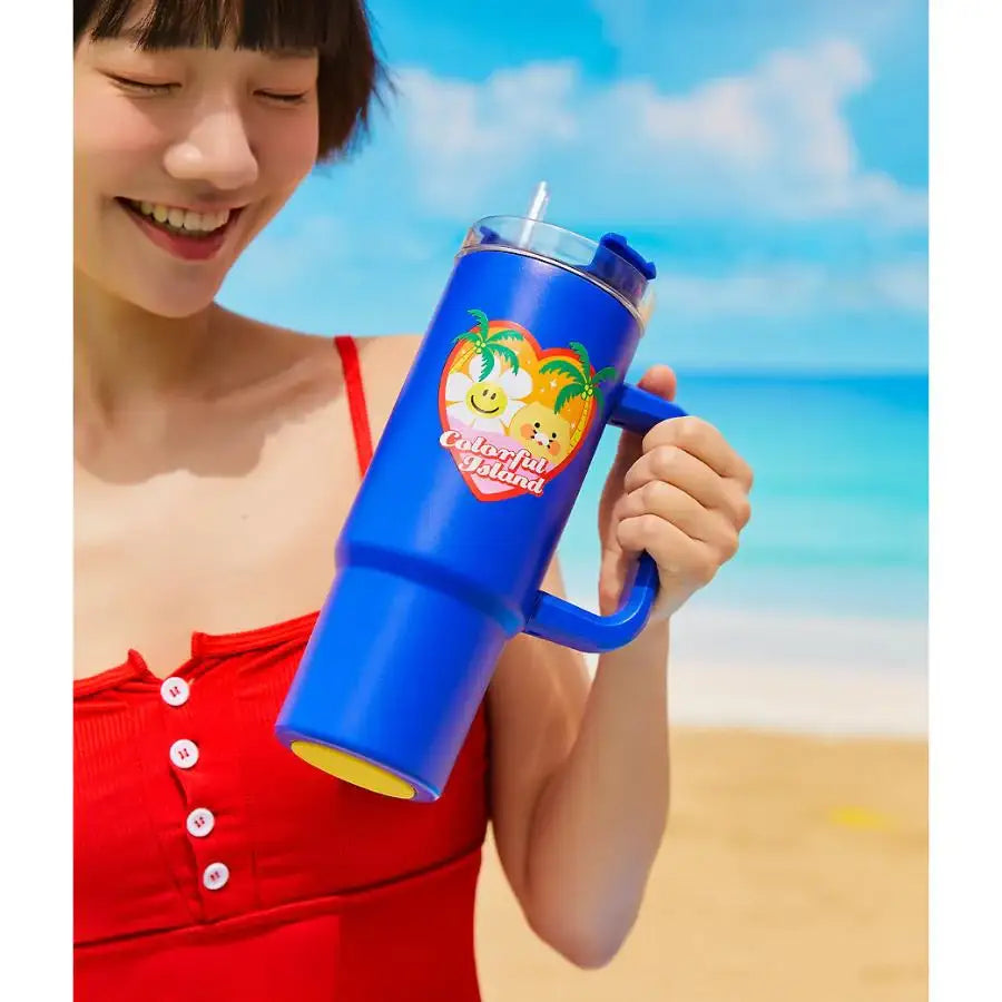 Wiggle Wiggle x Kakao Friends - Choonsik Colorful Island Tumbler - Wiggle Wiggle x Kakao Friends - Tumbler - Harumio