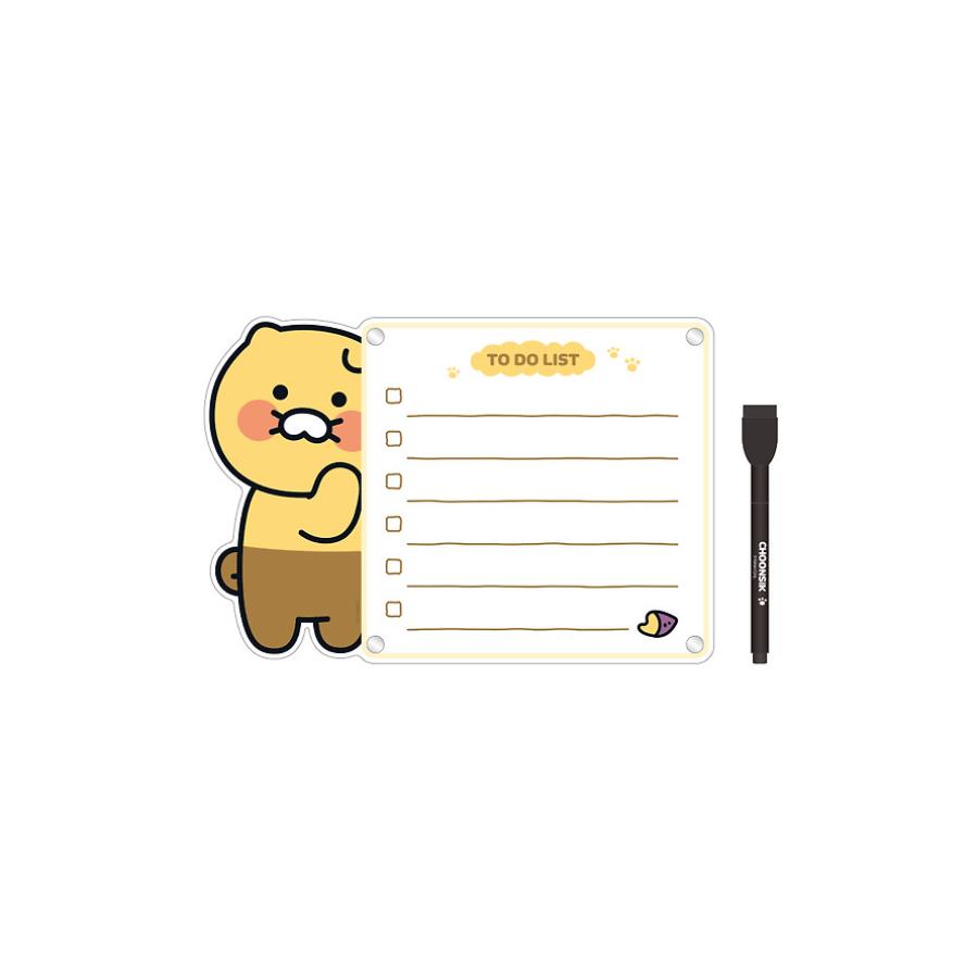 Kakao Friends - Magnet Memo Board Set (To-Do List)