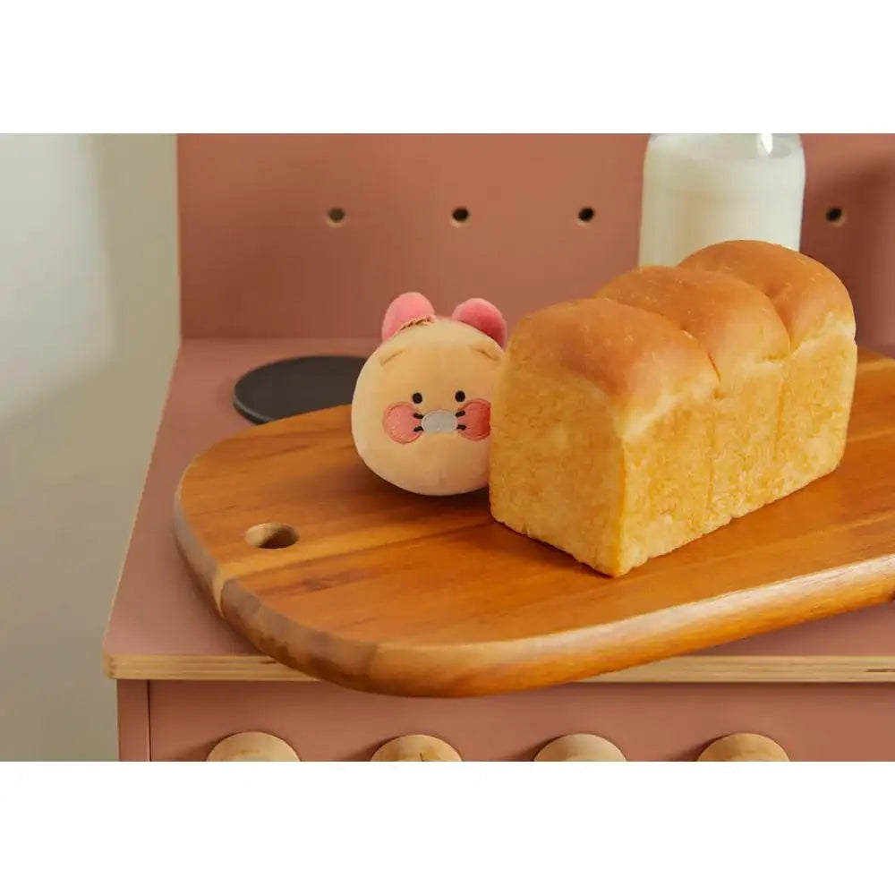 Kakao Friends - Choonsik Ribbon Bread Doll Keyring