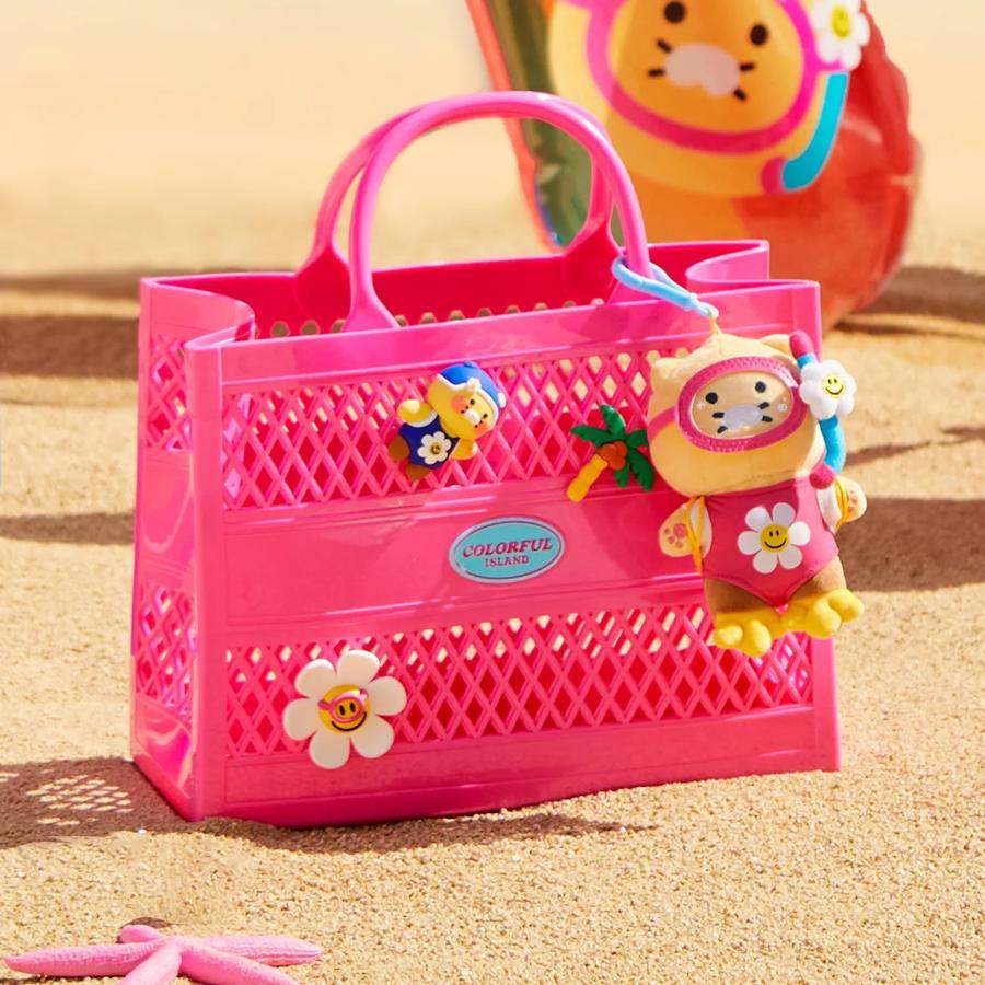 Wiggle Wiggle x Kakao Friends - Choonsik Jelly Bag & Silicone Charm Set - Wiggle Wiggle x Kakao Friends - Jelly Bag - Harumio