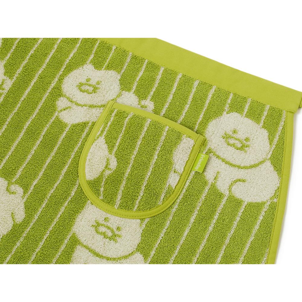 Kakao Friends - FRIENDAY Choonsik Terry Apron (Green)