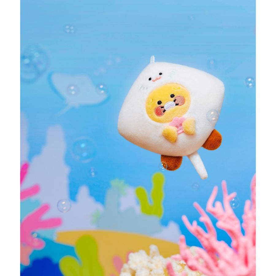Kakao Friends - FRIENDZOO Marine Animal Random Doll Keyring (Choonsik)