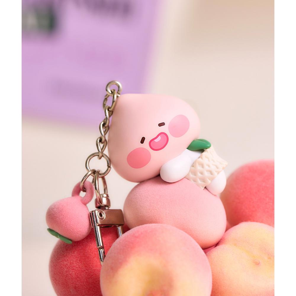 Kakao Friends - Peach Fresh Figure Keyring (Little Apeach)