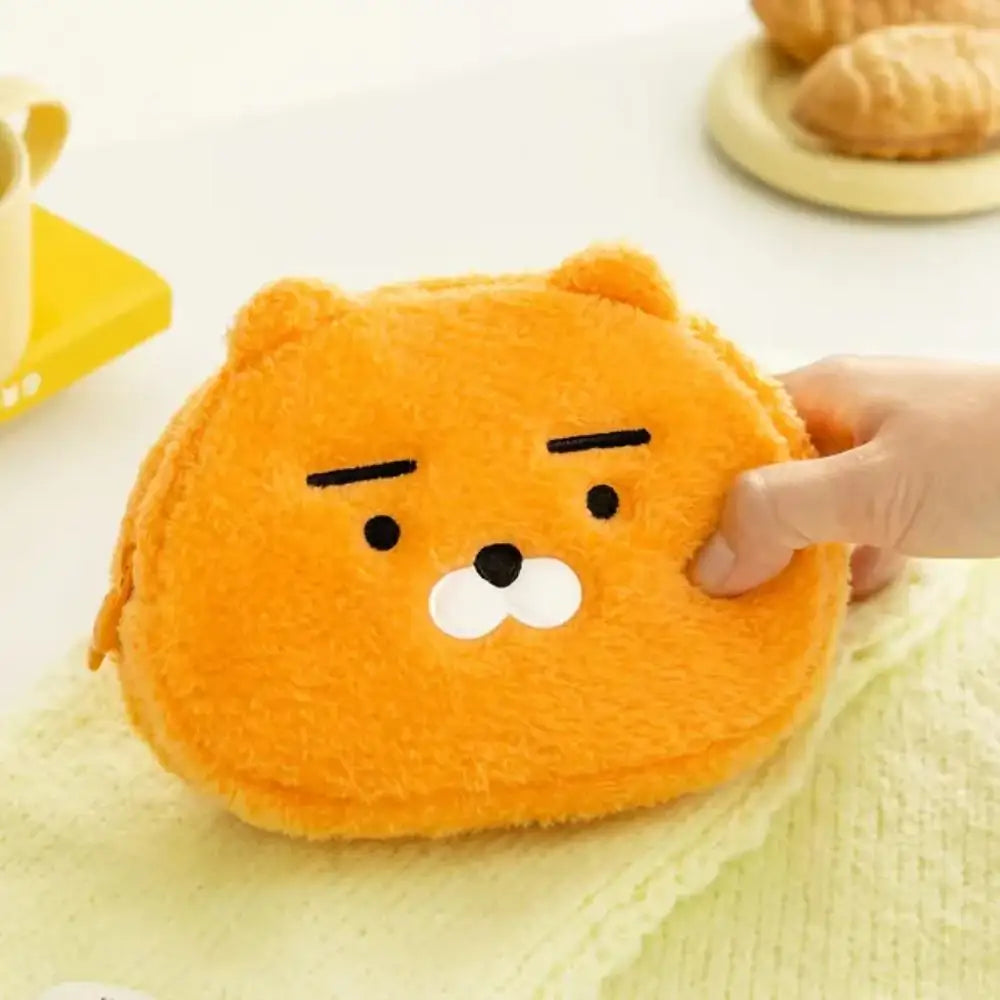 Kakao Friends - Bouclé Chubby Pouch - Kakao Friends - Pouch - Harumio