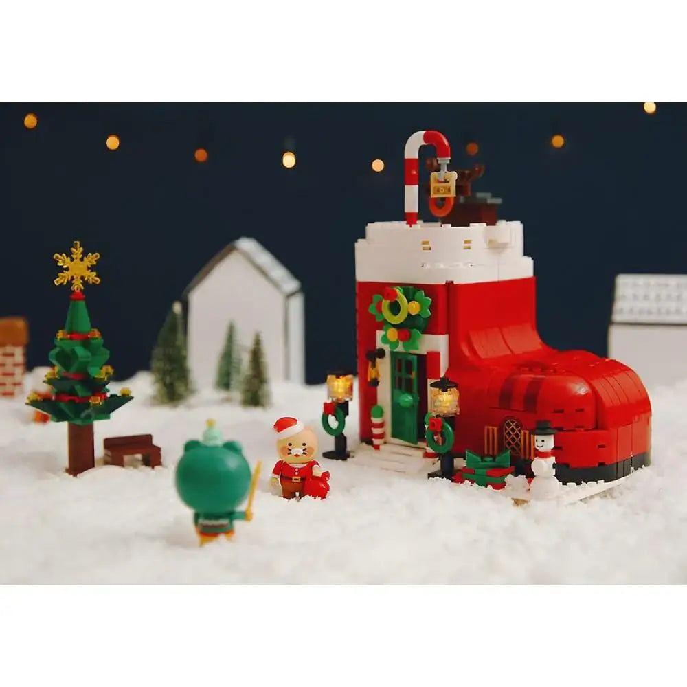 Kakao Friends - Dear My Santa Christmas Brick Figure - Kakao Friends - Brick Figure - Harumio