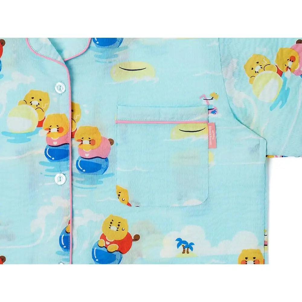Kakao Friends - Choonsik Summer Holiday Cooling Pajamas Set - Kakao Friends - Pyjamas - Harumio