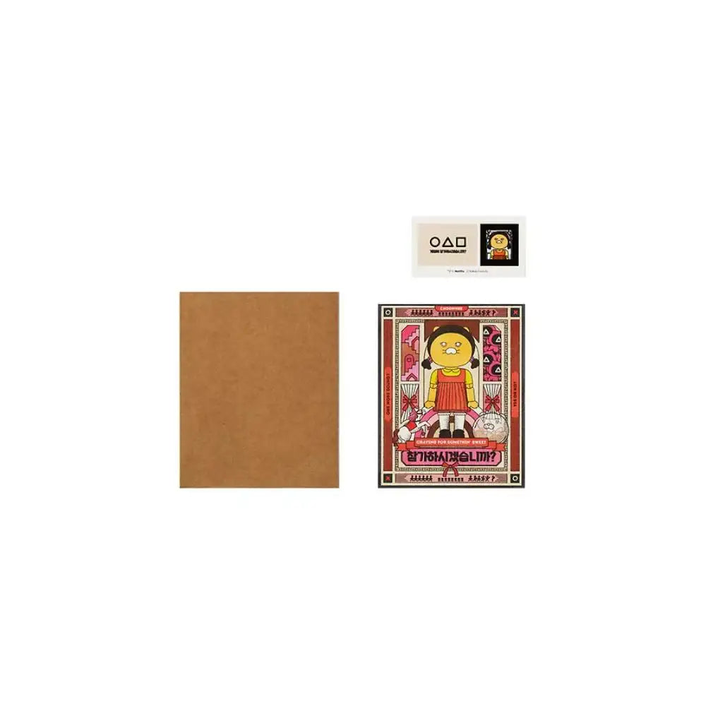 Netflix Squid Game 2 x Kakao Friends - Choonsik Postcard - Kakao Friends - Postcard - Harumio