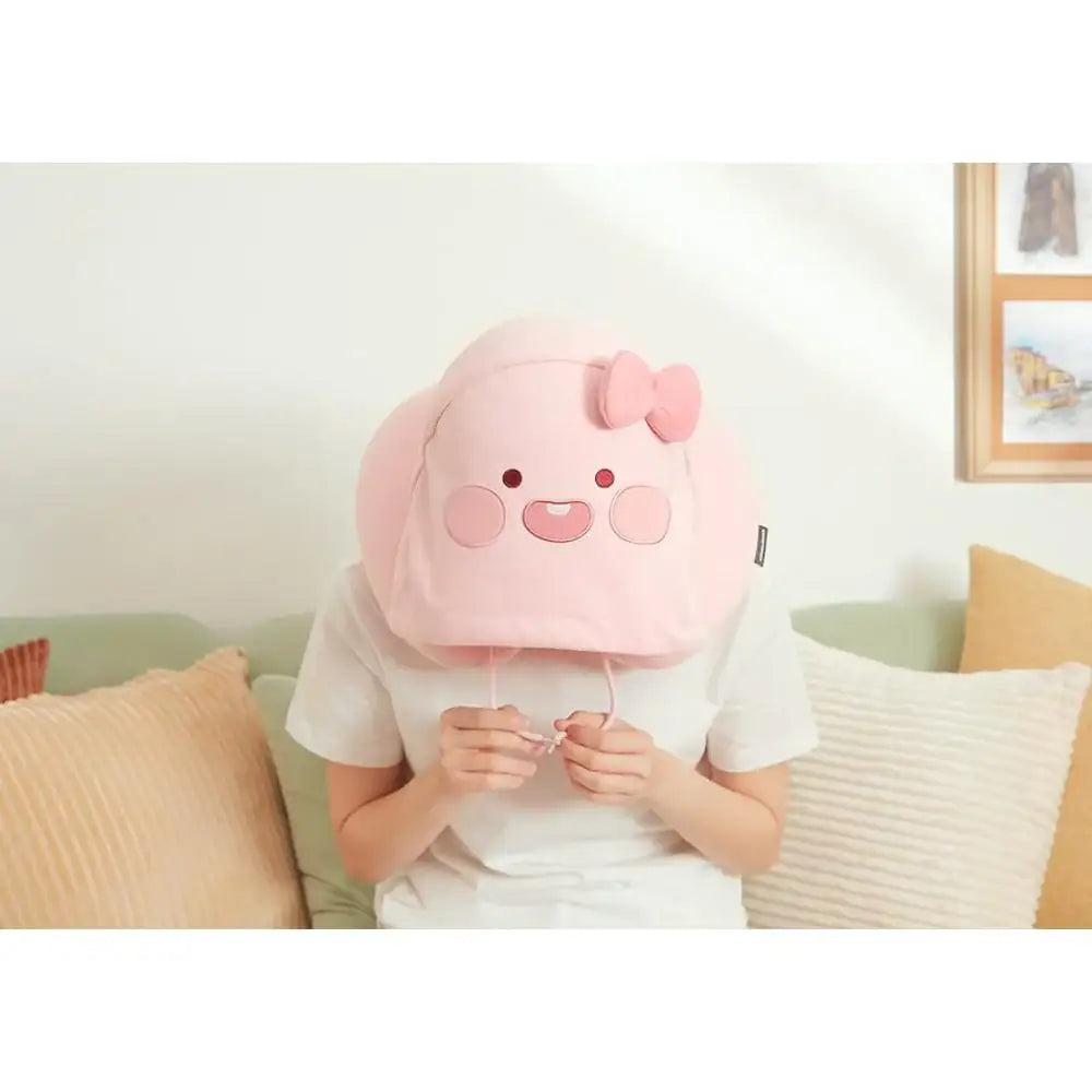 Kakao Friends - Little Friends Hooded Neck Pillow - Kakao Friends - Neck pillow - Harumio