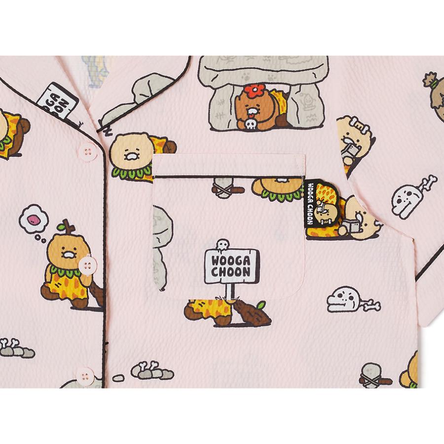 Kakao Friends - WOOGA CHOON Women Seersucker Pajamas (Choonsik)