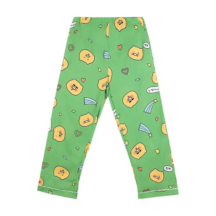 Kakao Friends - Sloppy Choonsik Pajamas Pants Set (2-piece) - Kakao Friends - Clothing - Harumio