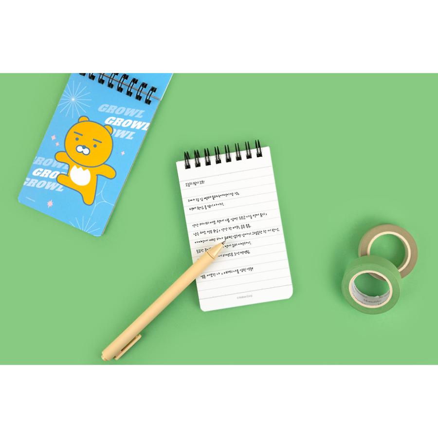 Kakao Friends - Vivid Top-Bound Spring Notebook (Ryan)