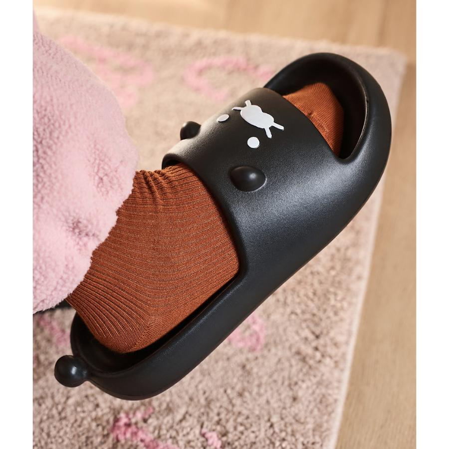 Kakao Friends - Black Choon Women Slippers (Choonsik)