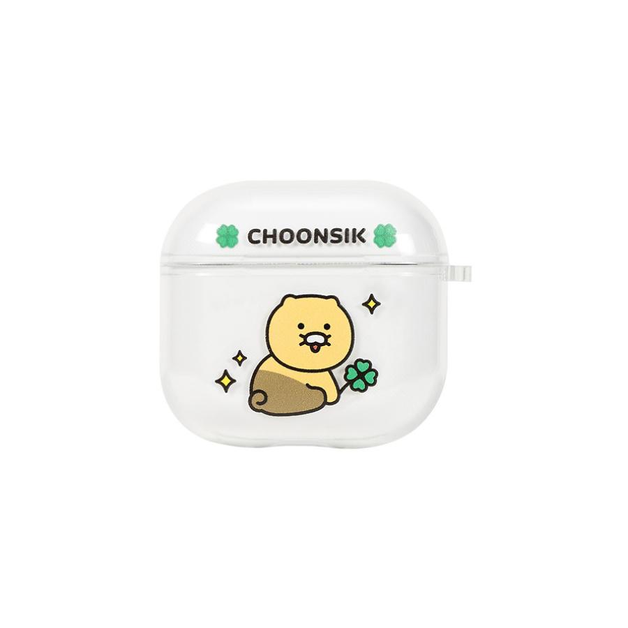 Kakao Friends - Lucky Burger Clover AirPods 4 Case (Choonsik)