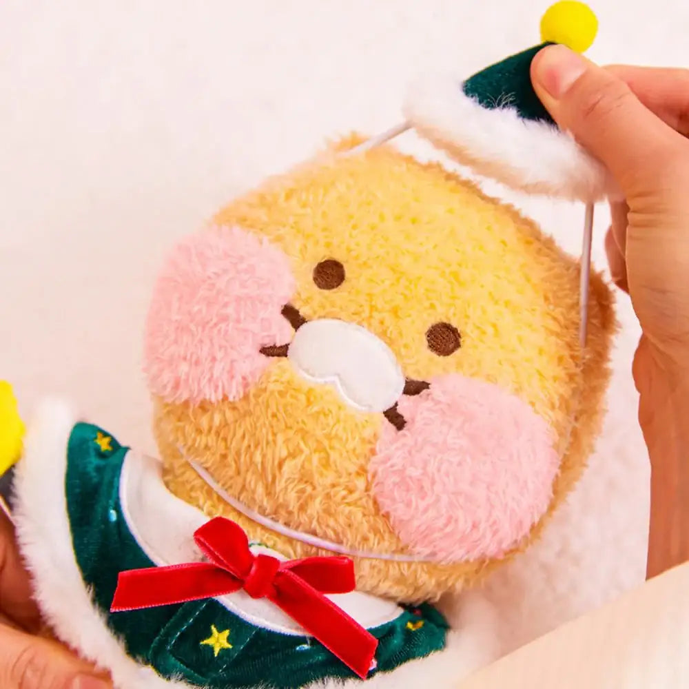 Kakao Friends - Merry Christmas Cape & Hat Fossil Doll Costume - Kakao Friends - doll costume - Harumio
