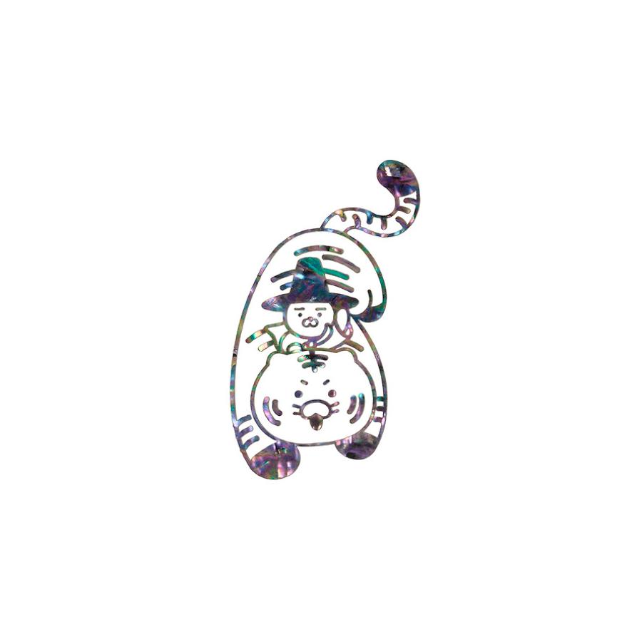 MU:DS x Kakao Friends - Hojakdo Natural Mother-of-Pearl Sticker (Ryan & Choonsik)