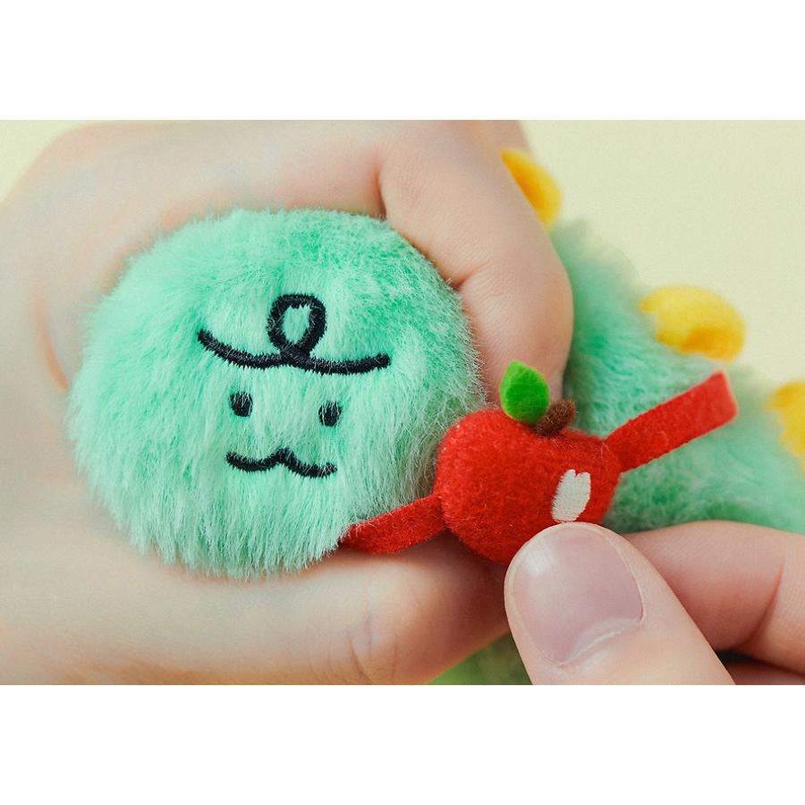Kakao Friends - Fluffy Jordy Doll Keyring