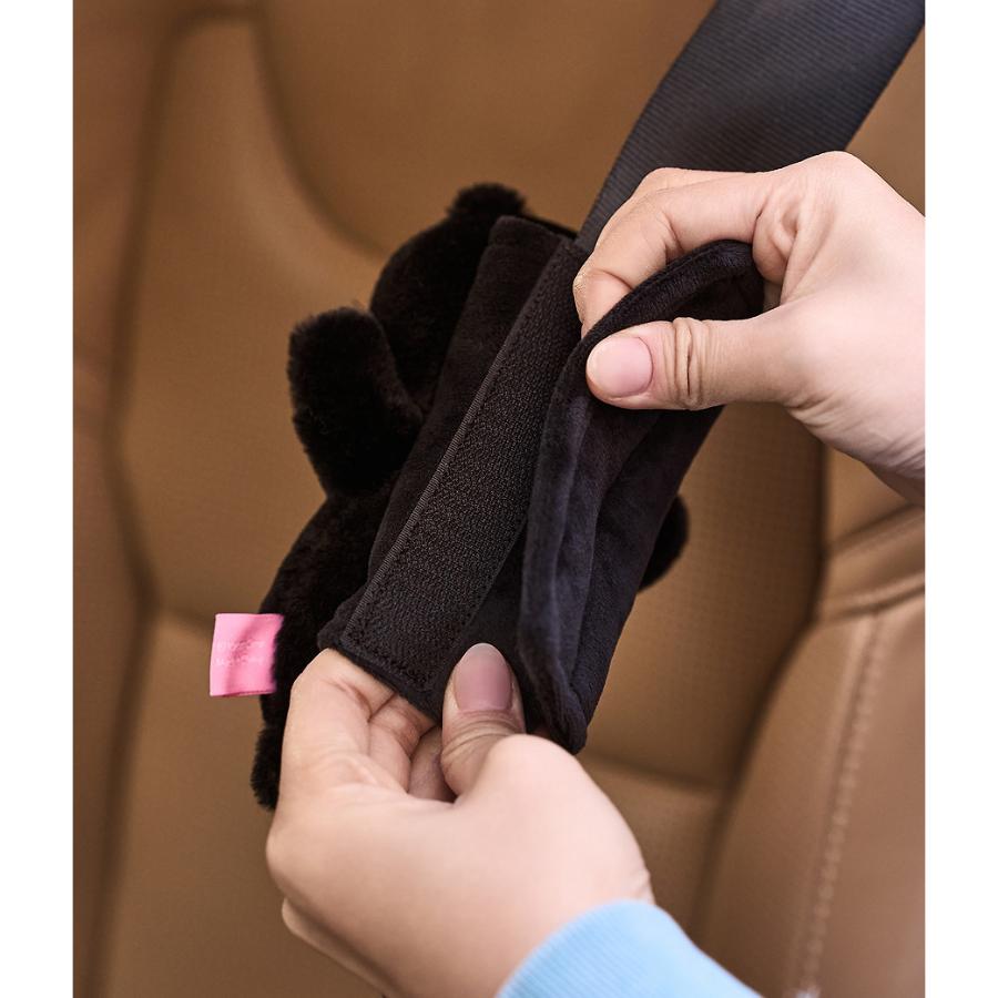 Kakao Friends - Black Choon Seatbelt Cover (Choonsik)