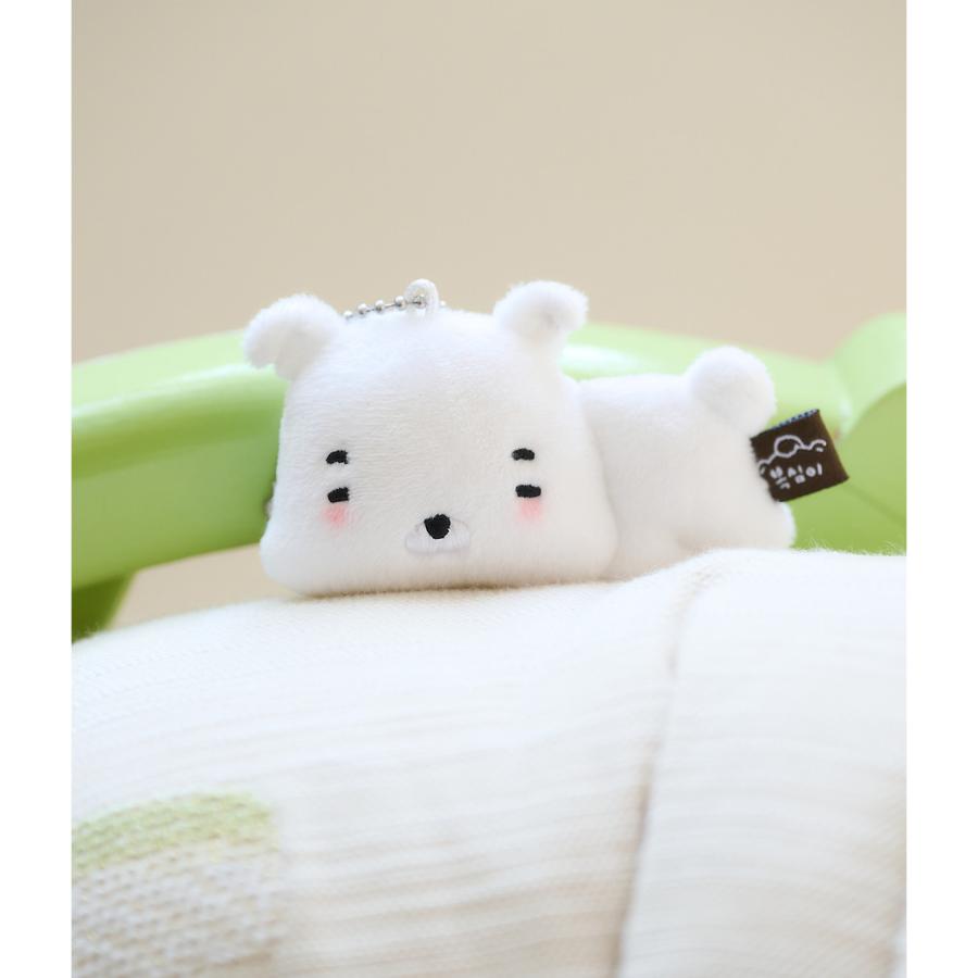 Kakao Friends - Boksim Mini Flat Doll Keyring